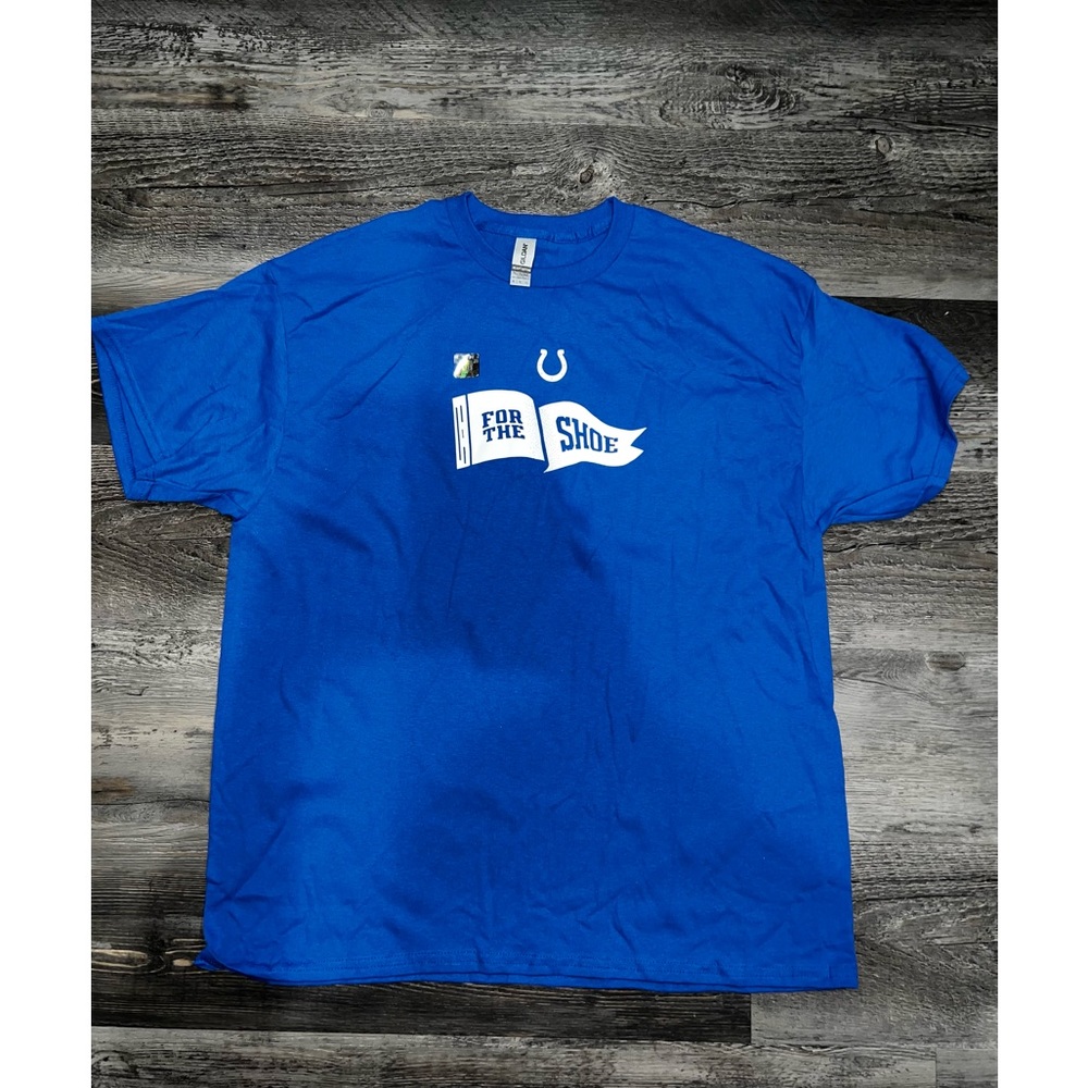NFL Indianapolis Colts ‘For The Shoe’ T-Shirt, Size XL